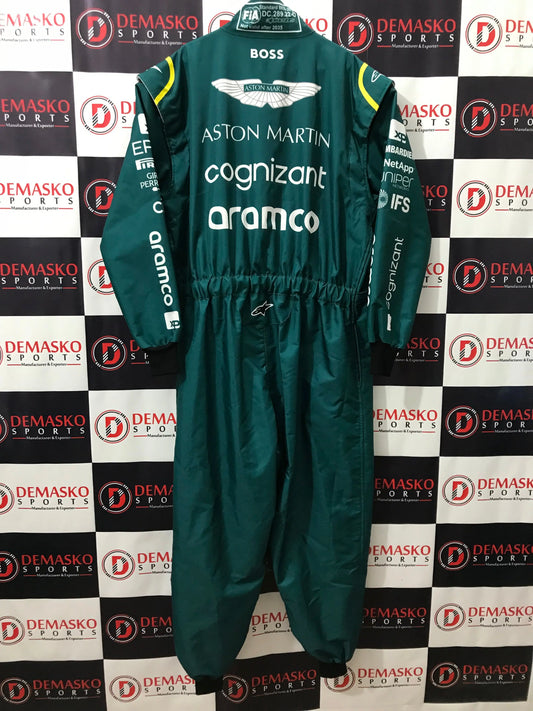 Aston Martin 2023 Alonso F1 Race Suit-Demasko Sports