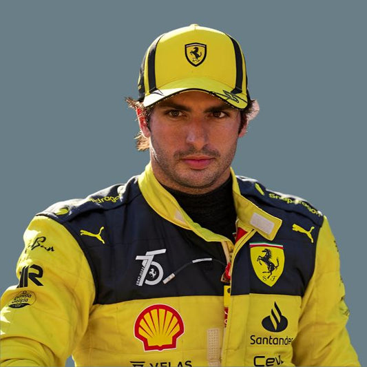 Carlos Sainz Yellow 2022 Model Printed F1 Race Suit - DemaskoSports