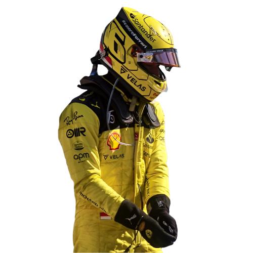 F1 Charles Leclerc Yellow 2022 Model Printed Suit demaskosports