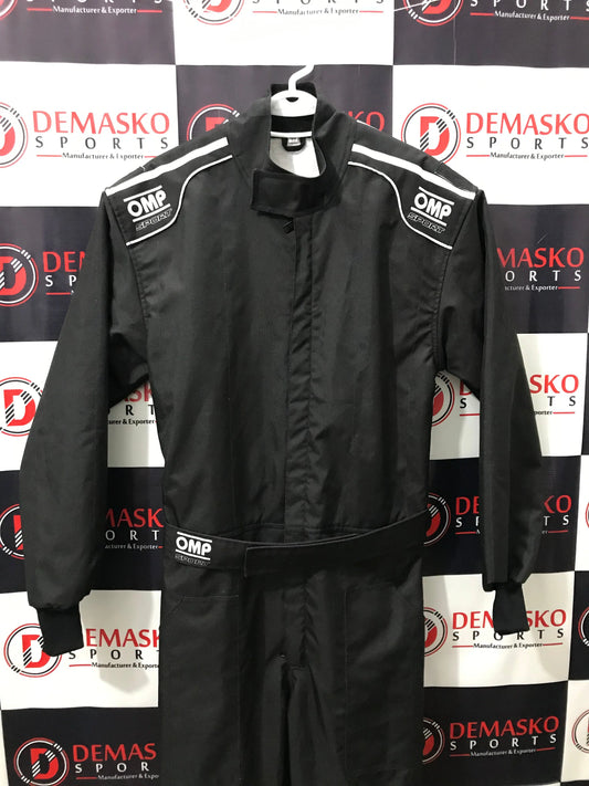 OMP Race Suit Black Color-Demasko Sports