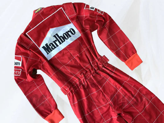 Michael Schumacher 1996 F1 Embroidery Replica racing suit Demasko Sports