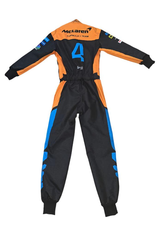 Lando Norris 2022 McLaren F1 Kids Replica Race Suit - Demasko Sports demaskosports