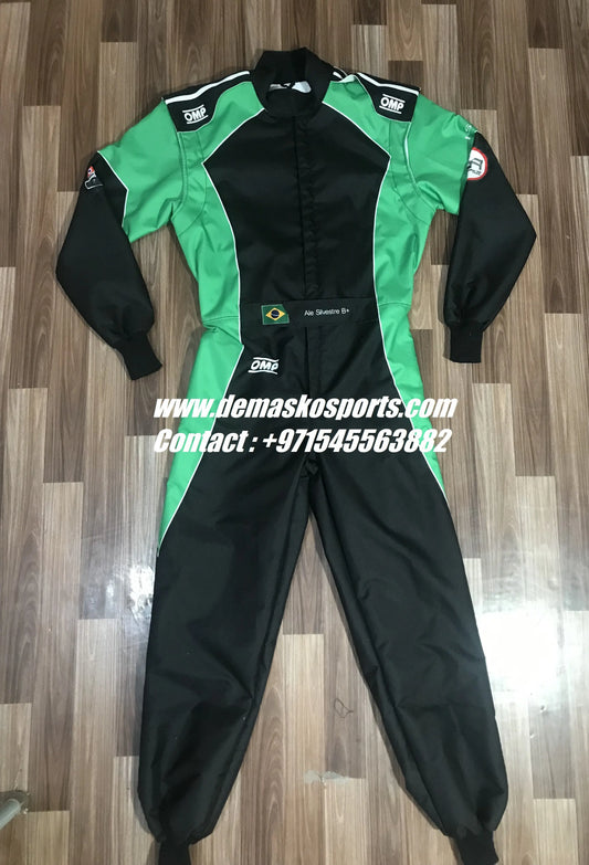 OMP KS-3 Kart Race Suit Fluorescent Colours-DemaskoSports - Demasko Sports