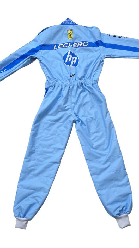 Scuderia Ferrari Charles Leclerc HP Miami F1 Kids Race Suit - demaskosports