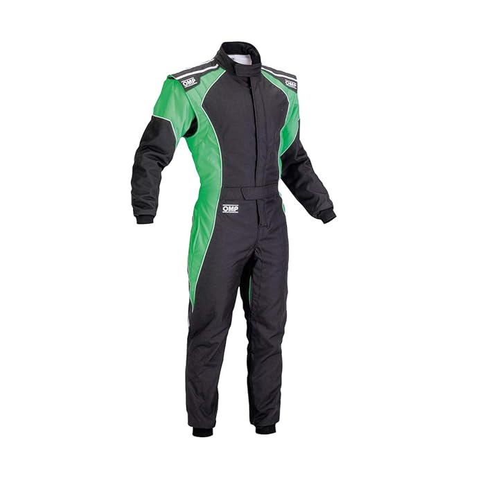 OMP KS-3 Fluorescent Kart Race Suit - High-Visibility Performance Demasko Sports