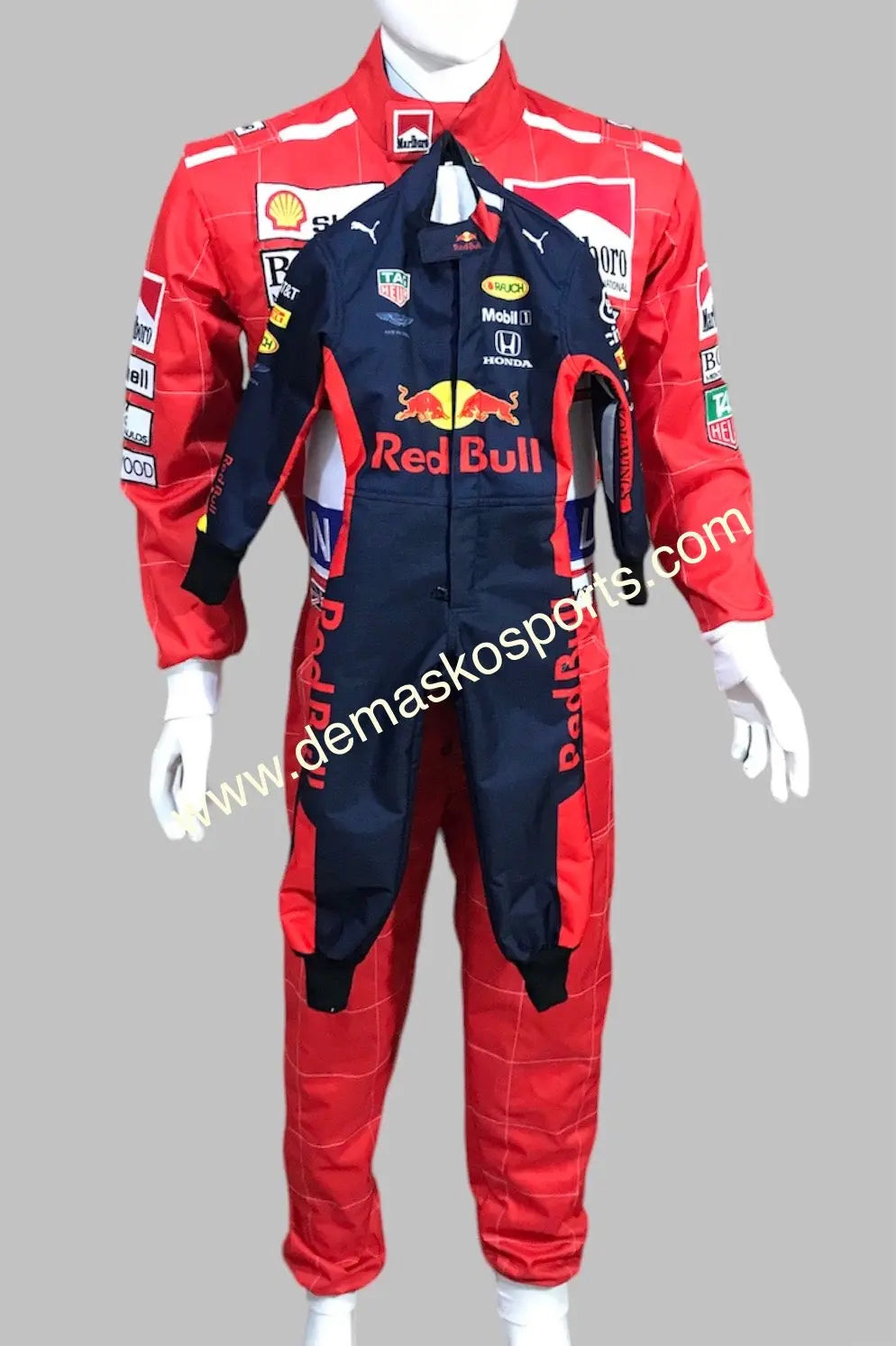 F1 Red Bull Kids Race Suit - Official Racing Gear for Young Fans demaskosports