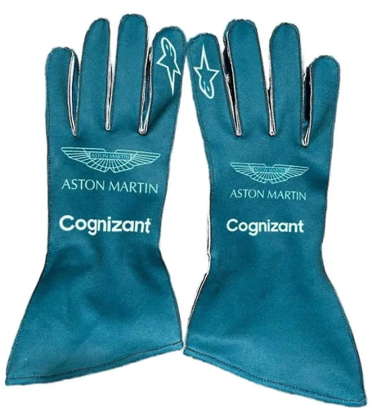 Aston Martin go kart-F1 Gloves-Demasko Sports - Demasko Sports