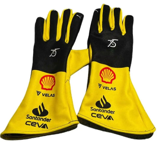 Charles Leclerc 2022 Ferrari F1 Gloves-DemaskoSports - Demasko Sports