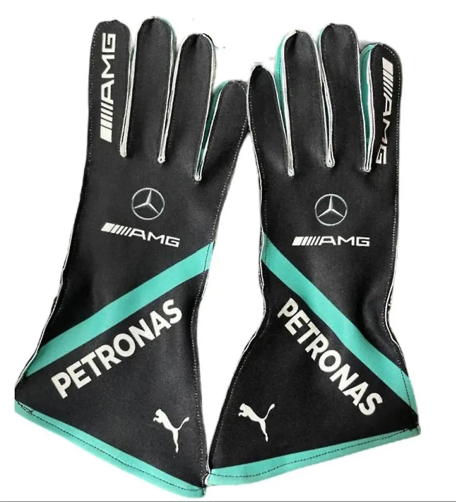 Mercedes 2023 Lewis Hamilton F1 Gloves-DemaskoSports - Demasko Sports