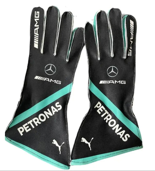 Mercedes 2023 Lewis Hamilton F1 Gloves-DemaskoSports - Demasko Sports