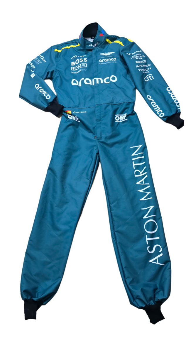 2024 ASTON MARTIN F1 KIDS RACE SUIT-DEMASKOSPORTS