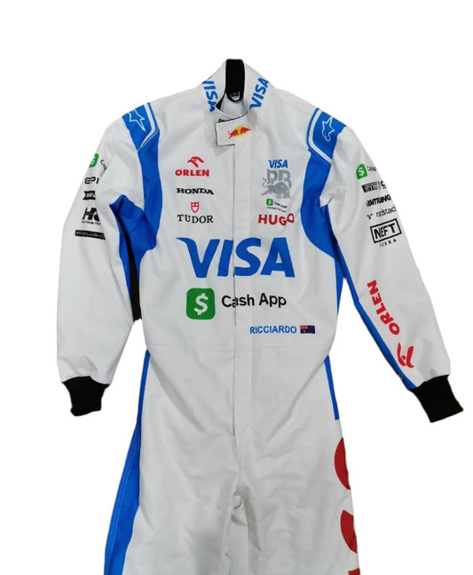 2024 Daniel Ricciardo RB F1 Kids Race Suit -demaskosports