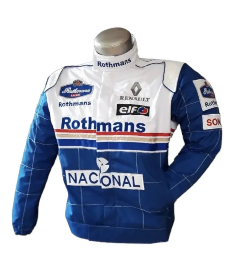 Ayrton Senna Rothman 1994 Printed F1 Jacket-DemaskoSports - Demasko Sports