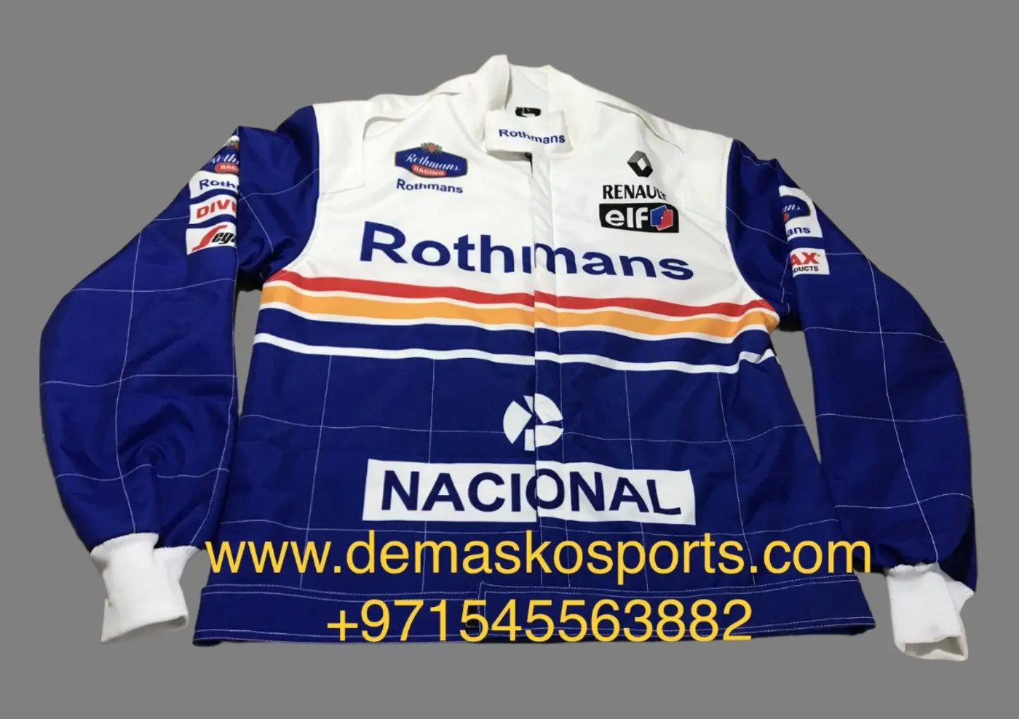 Ayrton Senna Rothman 1994 Printed F1 Jacket-DemaskoSports - Demasko Sports