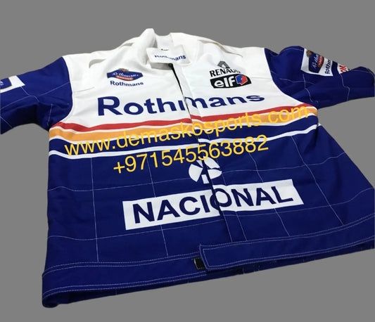 Ayrton Senna Rothman 1994 Printed F1 Jacket-DemaskoSports - Demasko Sports