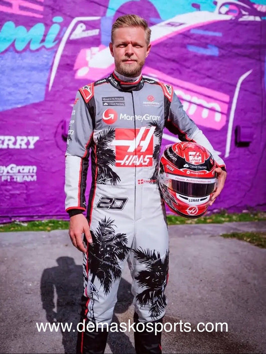 2023 Kevin Magnussen Haas F1 Racing Suit