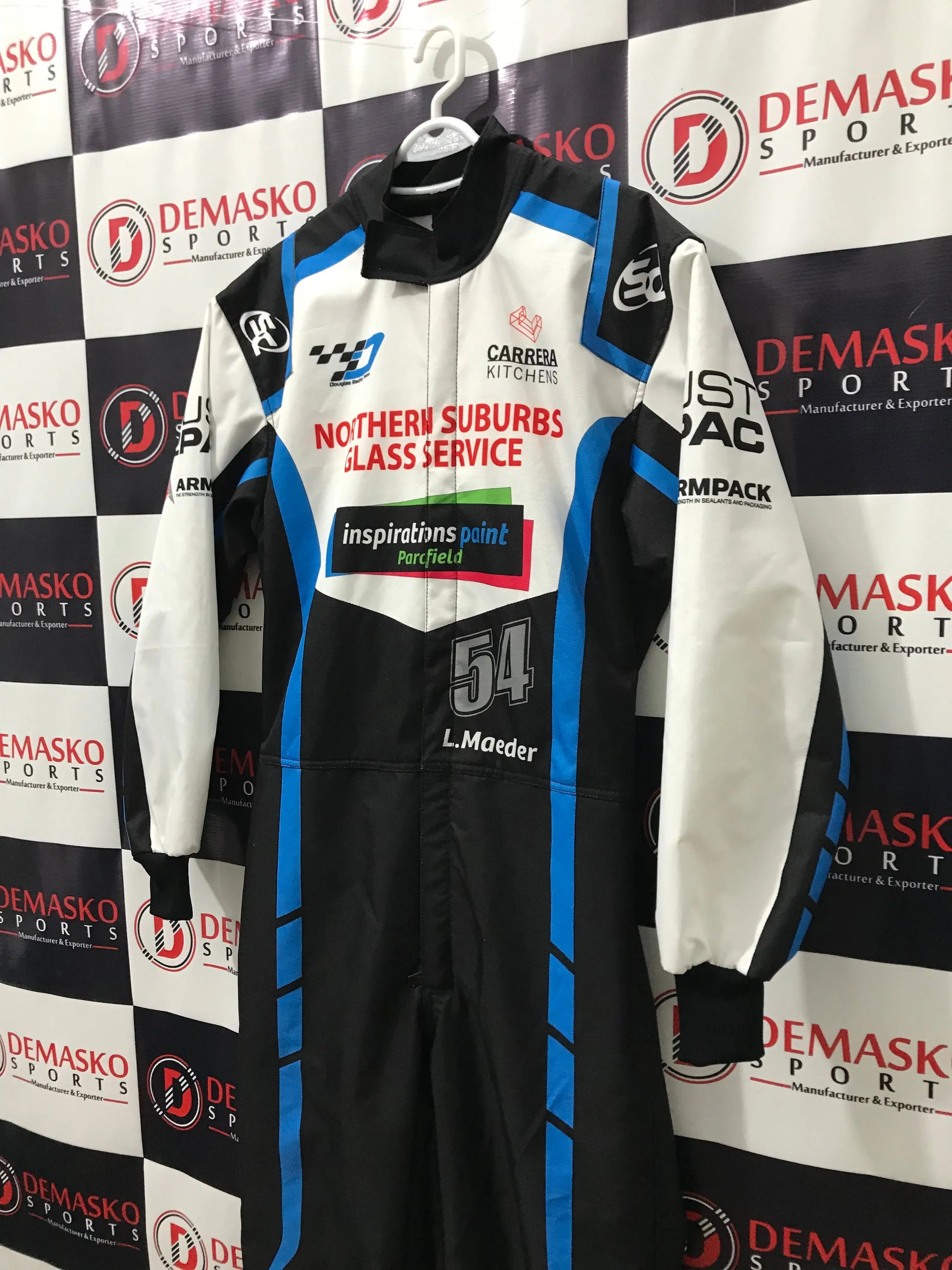 Custom F1 Replica Race Suit-Design-1-DemaskoSports - Demasko Sports