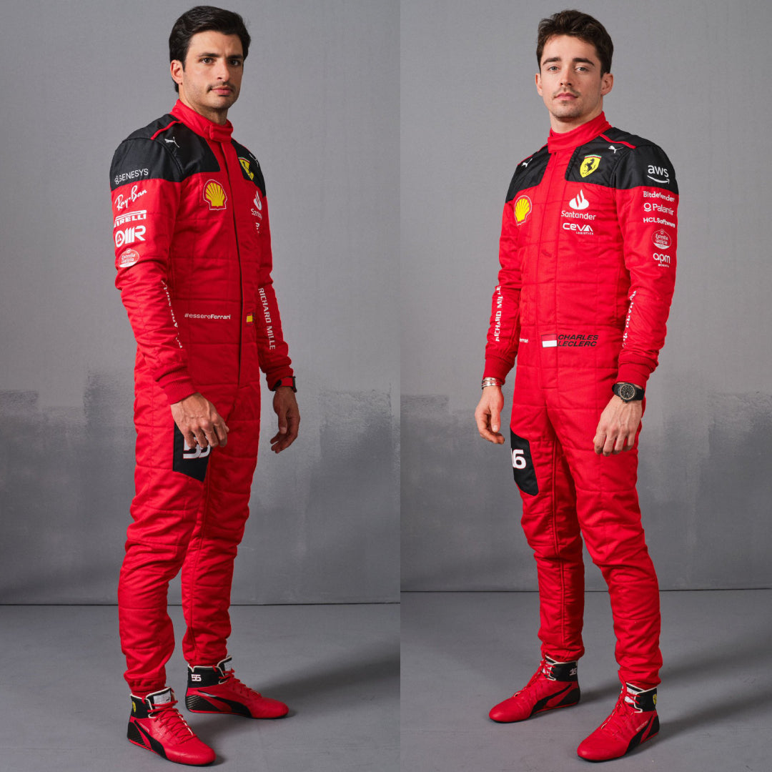 Charles Leclerc 2023 New Ferrari Racing Suit