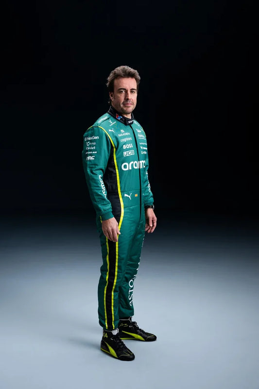 2026 Fernando Alonso & Lance Stroll F1 Replica Race Suit-Demasko Sports