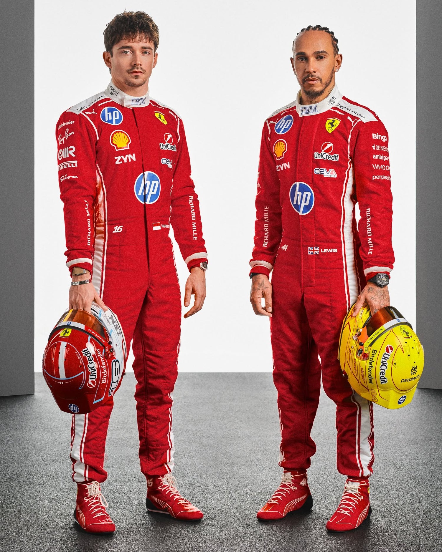 2026 Scuderia Ferrari HP Race Suit - Demasko Sports