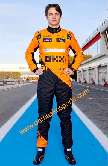 Maclaren Oscar Piastri 2024 Race Suit demaskosports