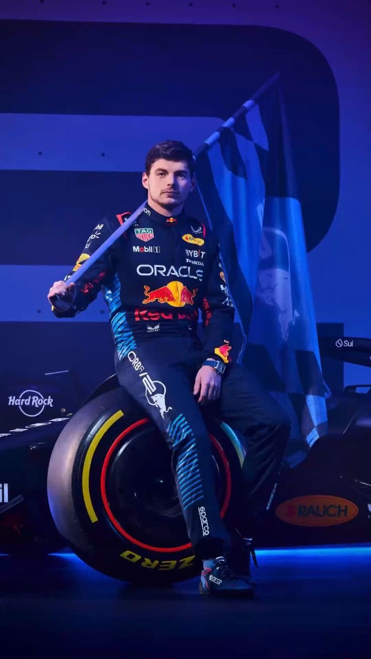 Max Verstappen 2024 New Red Bull F1 Race Suit demaskosports