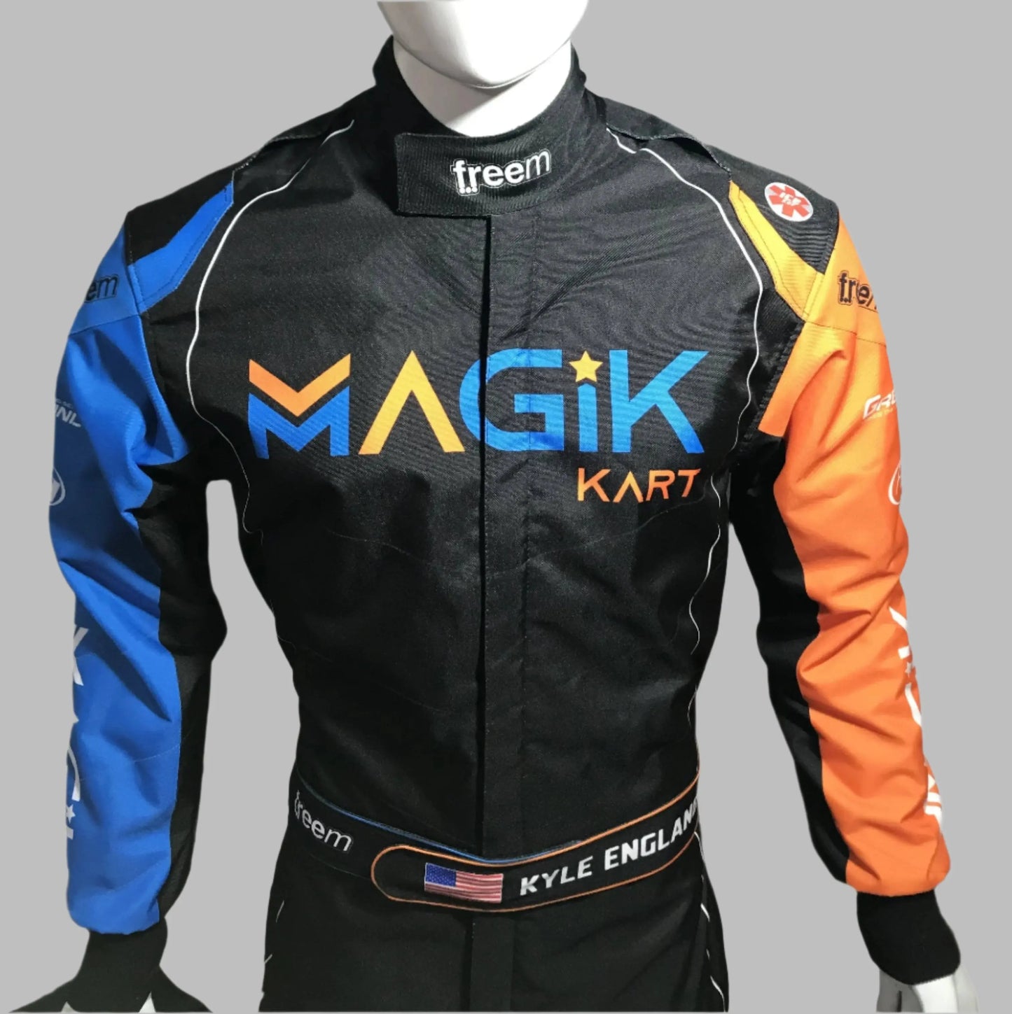 MAJIK KART-FREEM-F1 Replica Race Suit-Design-5-DemaskoSports - Demasko Sports