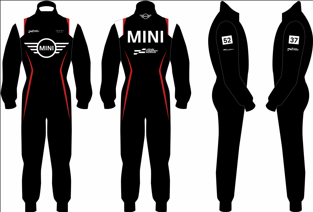 MINI RACE SUIT-DEMASKOSPORTS
