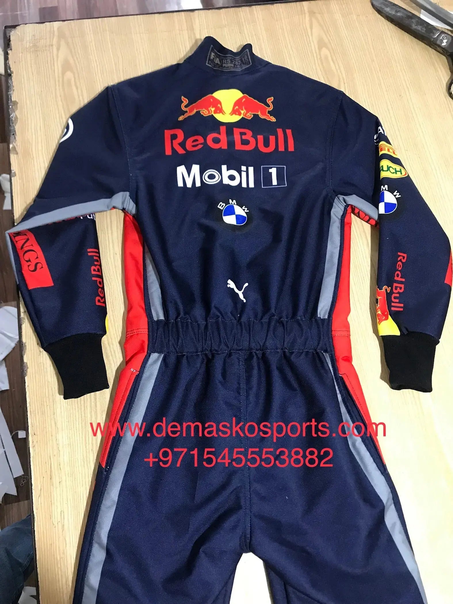 Red Bull Kids F1 Race Suit 2019-DemaskoSports - Demasko Sports