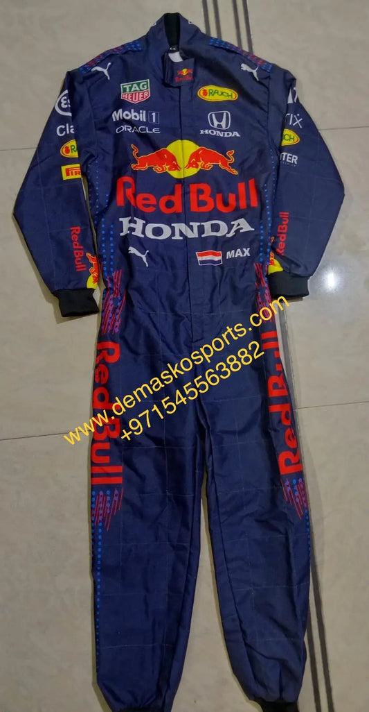 Red Bull Kids F1 Race Suit 2021-DemaskoSports - Demasko Sports