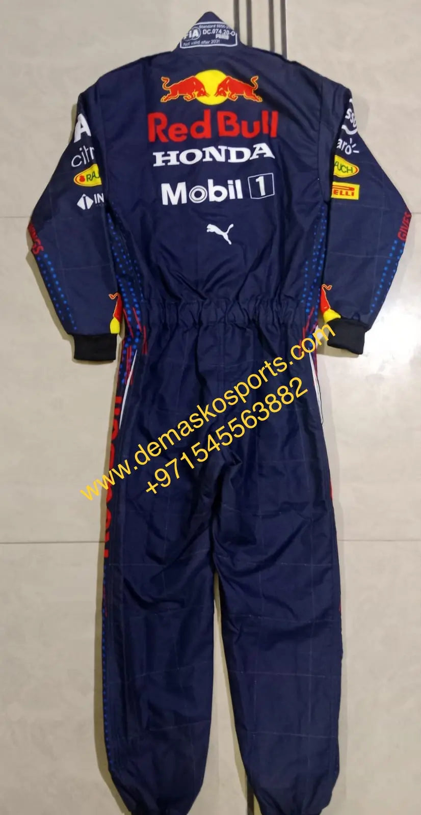 Red Bull Kids F1 Race Suit 2021-DemaskoSports - Demasko Sports