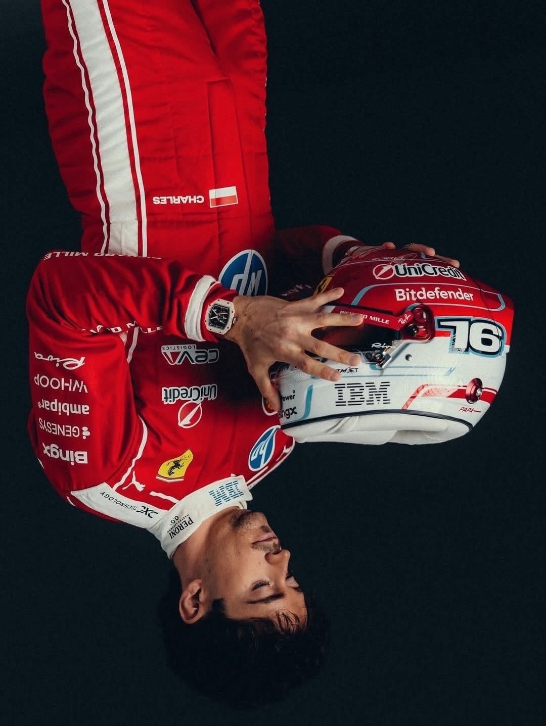 2026 Scuderia Ferrari HP Replica Race Suit - Demasko Sports