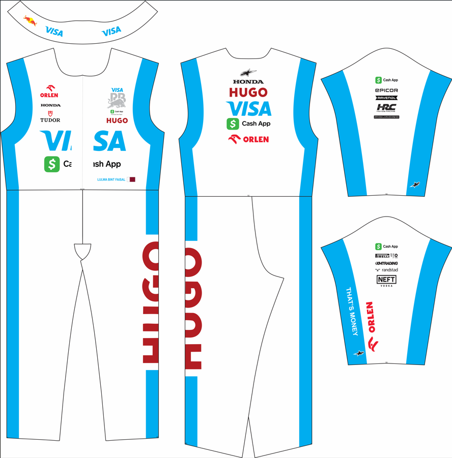 2024 Daniel Ricciardo RB F1 Custom Suit