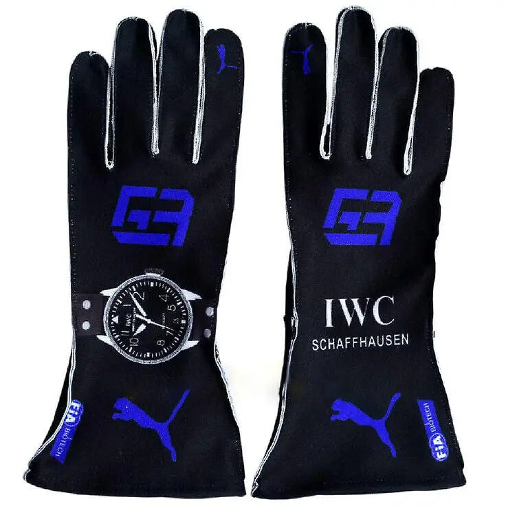 George Russel F1 Gloves 2022 Mercedes Formula 1 George Russel Karting gloves - Demasko Sports