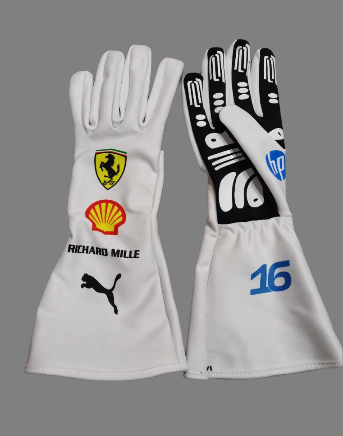 Charles Leclerc Puma Racing Gloves 2025-DEMASKO SPORTS