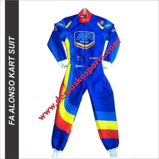 FA Alonso Kart Suit demaskosports