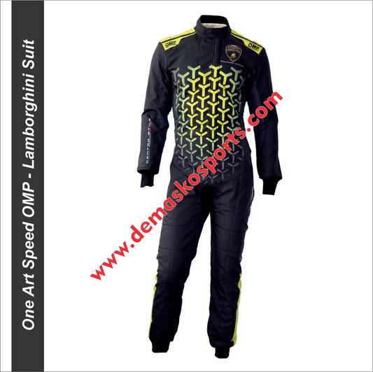 One Art Speed OMP Professional Racing Suit Lamborghini demaskosports