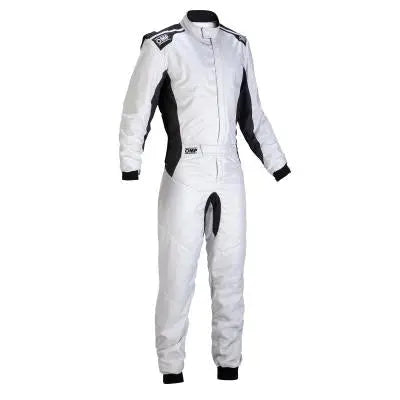 OMP One-S Nomex White Racing Suit demaskosports