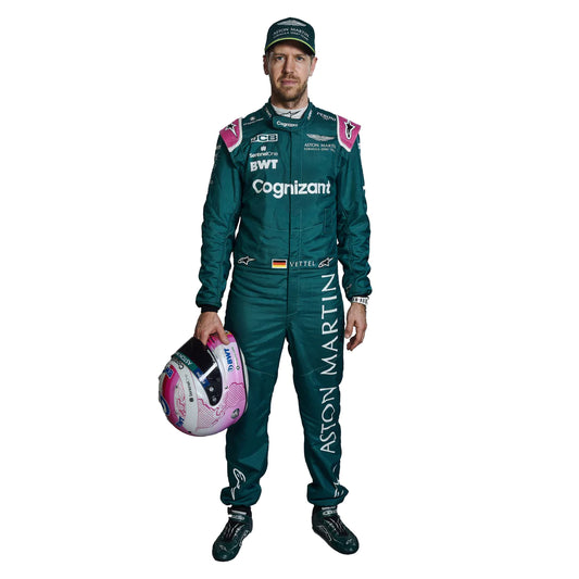 Sebastian Vettel Aston Martin F1 Driver 2021 Race Suit demaskosports