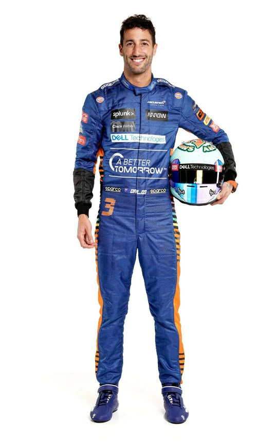 Daniel New McLaren Racing Printed Suit All Size Available